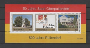 209 Österreich ME 3 Block 50 Jahre Stadt OBERPULLENDORF Burgenland ** - Bild 1 von 1