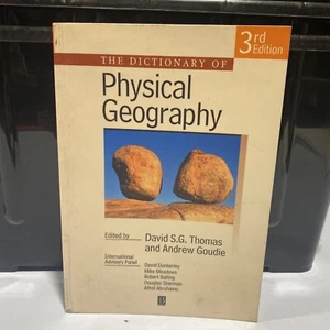 The Dictionary of Physical Geography 3rd Edition by David SG Thomas -Ex Library - Picture 1 of 9
