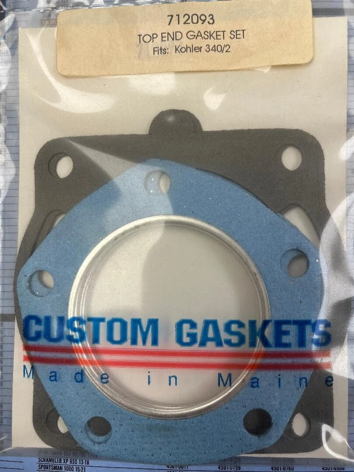 Mercury Trail Twister 340, 1976, Top End Gasket Set NOS - Imagem 1 de 1