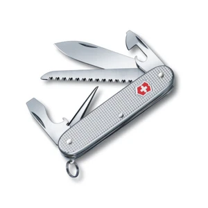 VICTORINOX FARMER ARGENT ALOX - COUTEAU SUISSE DE POCHE 93 MM - 9 FONCTIONS - Imagen 1 de 1