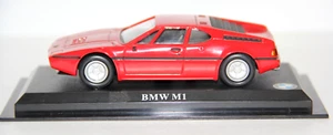 EDICOLA USATO 1:43 AUTO DIE CAST BMW M1 ROSSO EDI 10 VARIE - Foto 1 di 5