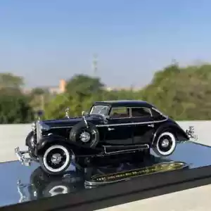 1/43 Benz Maybach 1937 Classic Car Alloy Car Model Diecast Retro Vintage Vehicle - Picture 1 of 22