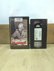 THE ADMIRALS - WW2 Combat At Sea (USA & Japan) Documentary Film - VHS Video PAL - Picture 1 of 4