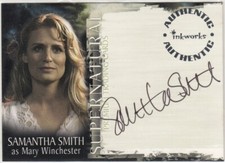 SUPERNATURAL SEASON 2 - A11 SAMANTHA SMITH (MARY WINCHESTER) AUTOGRAPH CARD
