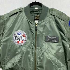 VtgSpiewak & Sons Inc Flying Jacket Type L-2 B17 Men's M Green Bomber - Picture 1 of 16