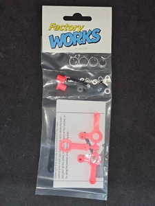 Factory Works Vintage A&L Ball Bearing Steering Kit-Kyosho Ultima Series -NEW!! - Picture 1 of 8