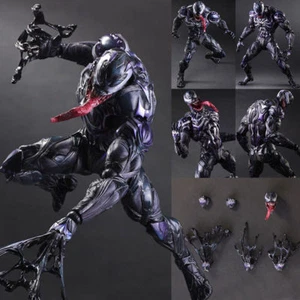 Marvel Venom Figure Variant Play Arts Kai Collectible Model Toy New in Box 10in - Picture 1 of 6