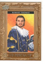 2023-24  UPPER DECK UD PORTRAITS # P-1 ROBERT THOMAS BLUES ST LOUIS
