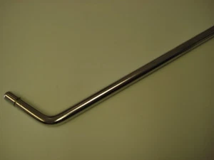 Chrome Mirror Stem 14" Short - Lambretta Vespa Classic Car - Picture 1 of 1