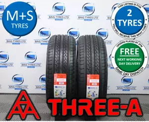 X2 215 60 17 215/60R17 96H M+S THREE-A NEW SUV 4X4 ALL WEATHER NEW TYRES (PAIR) - Picture 1 of 10