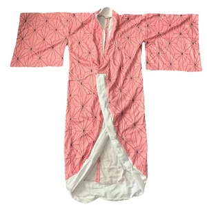 Cosplay Nezuko One Size Kimono Demon Slayer Robe Large Free Shipping No Sash - Picture 1 of 4