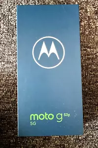 Motorola Moto G53y 128GB 5G Arctic Silver SIM Unlocked from Japan Brand New - Picture 1 of 2