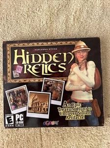 Hidden Relics PC CD-Rom an Adrianna Stone Adventure Game - Picture 1 of 3