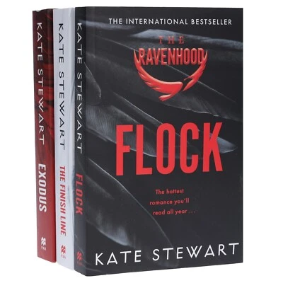 The Ravenhood Series By Kate Stewart 3 Books Collection Set - Fiction -Paperback - Image 1 of 4
