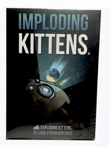 Imploding Kittens: 20 Card Expansion Pack For Exploding Kittens NEW Sealed 2018 - Picture 1 of 2