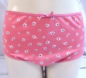 Marilyn Monroe Intimates Bikini Underwear Panty Pink Floral Single Piece Sz 1X - Picture 1 of 12
