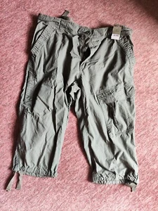 New, Cherokee, 40", Men's, Grey, Cargo, Long Shorts - Cotton - Picture 1 of 12