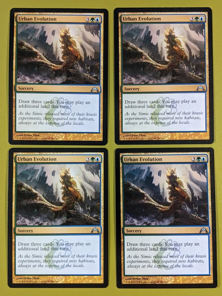 Urban Evolution x4 Gatecrash 4x Playset Magic the Gathering MTG - Image 1 of 1