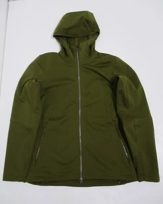 Lululemon Men's Fleece Back Softshell Jacket Hoodie Bronze Green Size S  - Image 1 of 4