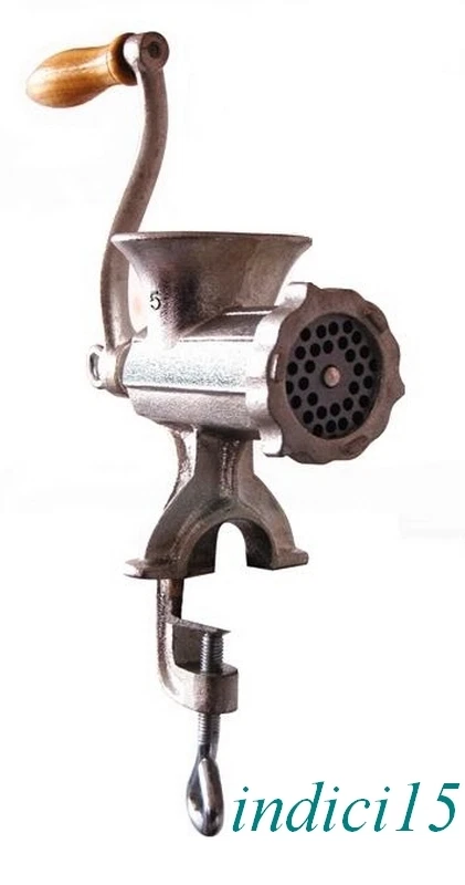 Tritacarne Manuale n°8 ghisa  professionale Reber - Immagine 1 di 1