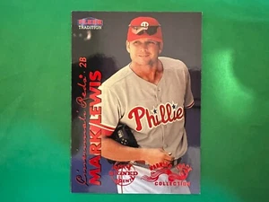 1999 Fleer Tradition Warning Track #518 Mark Lewis Philadelphia Phillies - Picture 1 of 1