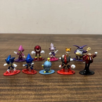 Sonic The Hedgehog Nano Metalfigs Set Of 12 Die-Cast 1.5" Figures  - Image 1 of 4