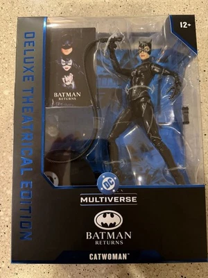 Figura de acción McFarlane DC Multiverse Batman Returns Catwoman edición de lujo nueva Foto 1 de 4