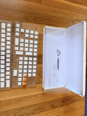 Cerakey Ceramic Keycaps - Blank - Image 1 of 4