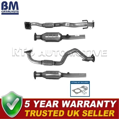 BM Catalytic Converter Kit Fits VW Bora 2000-2001 Golf 2000-2001 1.6 - Image 1 of 4