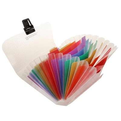 Portable A6 13-Pocket Expanding File Folder Travel Card Receipts Organizer - Image 1 of 4