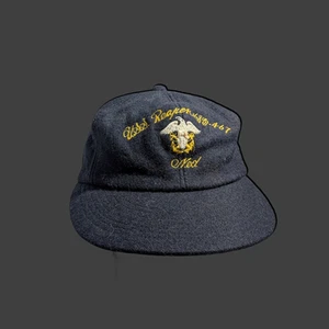 Vintage 50s USS Reaper Navy Hat Wool Size 7 - Bild 1 von 9