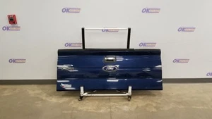 11 FORD F150 XLT COMPLETE REAR TAILGATE ASSEMBLY WITH STEP BLUE - Picture 1 of 12