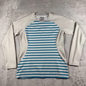 Patagonia Shirt Womens Small Blue Capilene 3 Outdoor Performance Baselayer - Picture 1 of 11