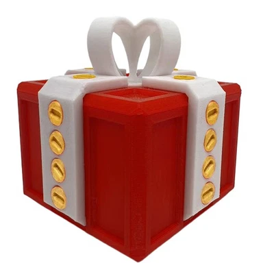 Annoying 礼品盒带扭转存储恶作剧 3D 打印盒带螺丝 TL — 第 1/4 张图片