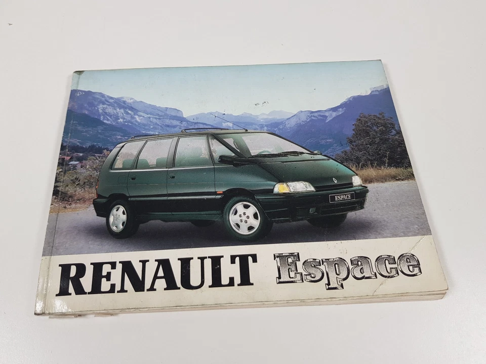 Manual De Uso Y Mantenimiento Renault ESPACE Original No Copia Edición 1995 - Imagen 1 de 4