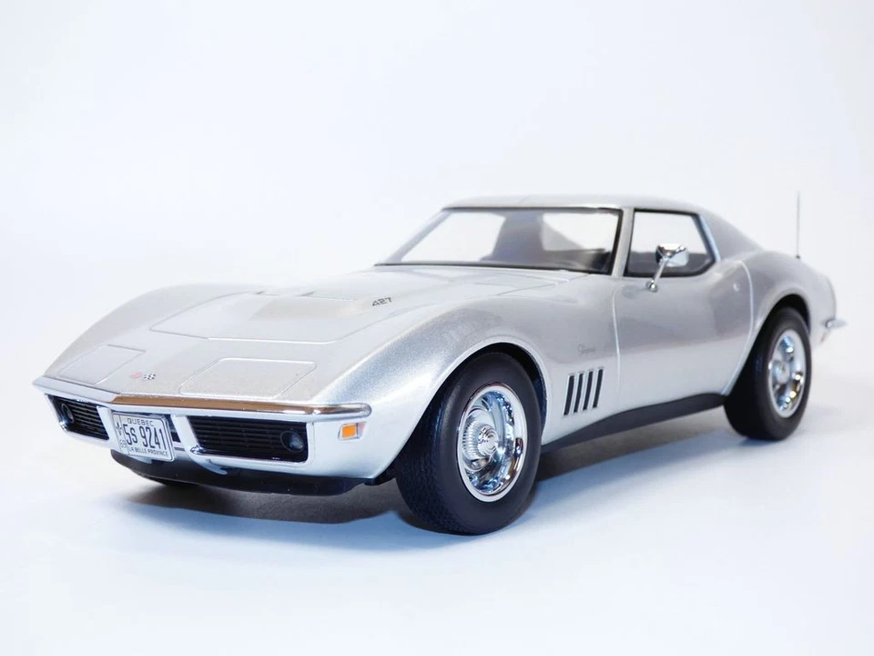 Norev CHEVROLET CORVETTE COUPE' 1969 SILVER 1 18