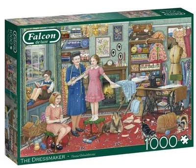 NEW Falcon 1000 Pieces Jigsaw Puzzle 12+ Ages The Dressmaker - Image 1 of 2