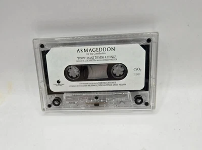 Aerosmith x Armageddon FYC Grammy Promo Cassette I Don't Want To Miss A Thing - Image 1 of 4