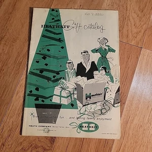 Vintage 1958 Catálogo Heathkit Feliz Navidad Amplificador Hi-Fi Tubo - Imagen 1 de 5