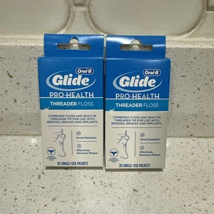 2-Oral-B GLIDE Pro-Health HILO DENTAL 30 paquetes de un solo uso ORIGINAL nuevo en caja - Imagen 1 de 1