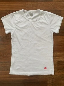Limited Too T-shirt Youth Girls 14/16  White flower detail Pink School Casual - Picture 1 of 4