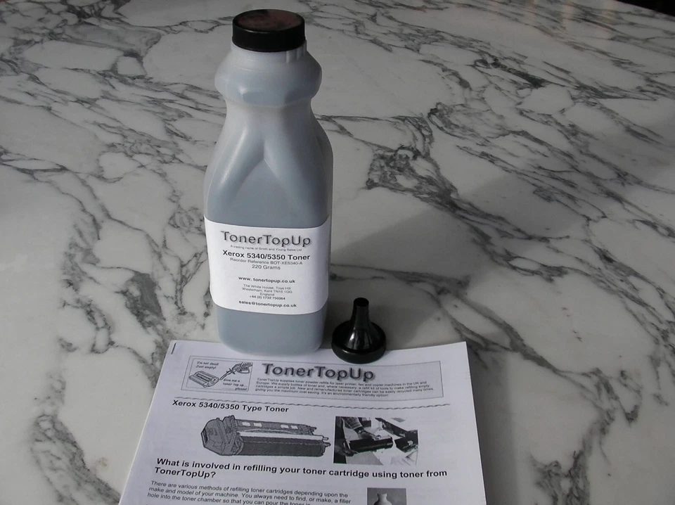 Bottle of Toner Refill for Xerox 4035 5337 5340 5350 5845 Vivace 400 6R396 5R311 - Image 1 of 2