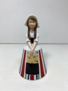 Vintage 1960s Schmid Bros Dutch Girl Porcelain Bell - Picture 1 of 10