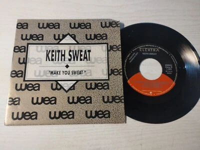 Keith Sweat Make You Sweat 1990 - Single LP vinyl 7 " VG/VG Promo - Image 1 of 4