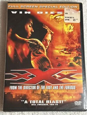 XXX DVD 2002 Full Screen Vin Diesel Asia Argento Marton Csokas Brand NEW Sealed - Image 1 of 4