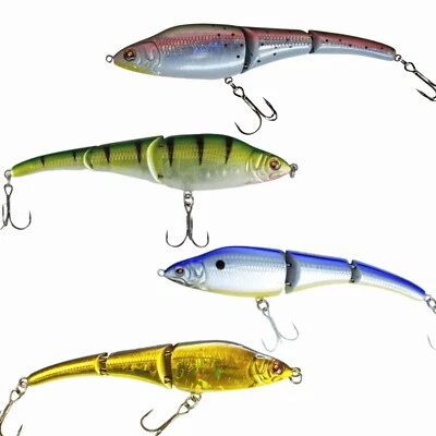 Isca de pesca articulada Sebile Magic nadador 145 mm pia rápida lúcio poleiro - Imagem 1 de 4