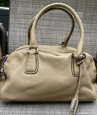 Bolso Bowler Abro Cuero Guijarro Nude Beige Foto 1 de 4