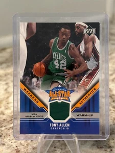 2005-06 Upper Deck All-Star Weekend Authentics Patch #ASW-TA TONY ALLEN - Picture 1 of 2