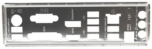 ASUS H97I-Plus - Blende - Slotblech - IO Shield   #313619 - Afbeelding 1 van 1