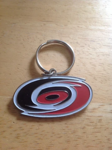 Carolina Hurricanes Hockey Logo Metal Keychain NHL Cover